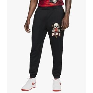 Men's Nike TE Frenzy Jogger Sweatpants Black Basketball DR9820-010 Size S